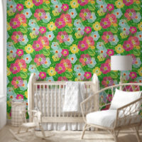 Flower Power Blossoms seamless pattern 4