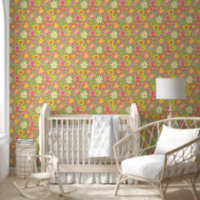 Flower Power Blossoms seamless pattern 5