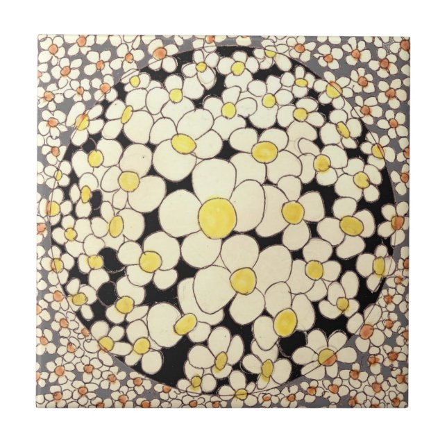 "FLOWER POWER" by CR Sinclair Tile (Front)