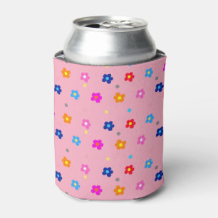 Flower Power   Can Cooler