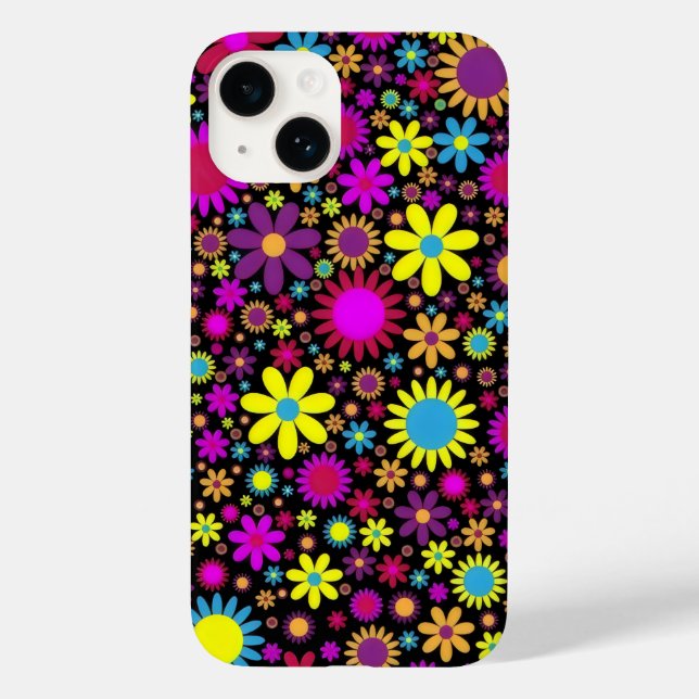 Flower Power Case-Mate iPhone Case (Back)