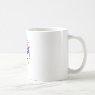 Flower power coffee mug