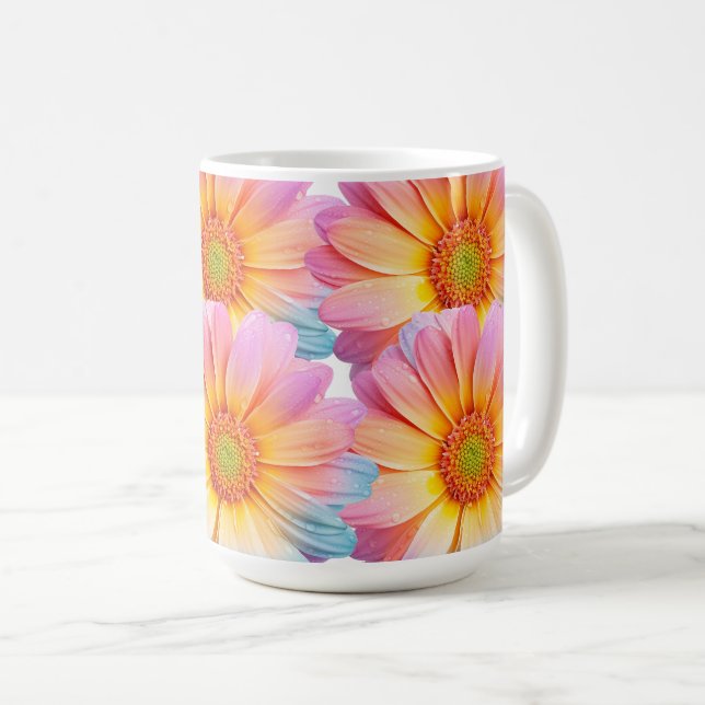 flower power  coffee mug (Front Right)
