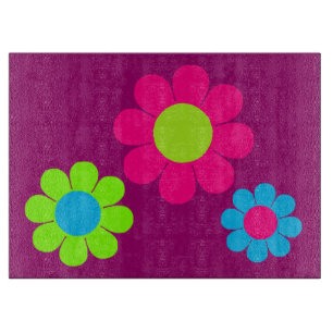 Flower Power Cutting Board
