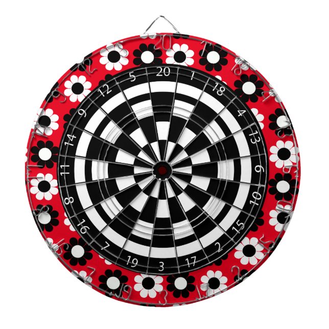 Flower Power Dartboard (Front)