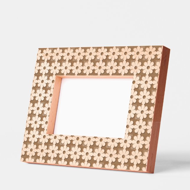 Flower power etched frames (Left)