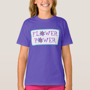 Flower Power Girls' T-Shirt