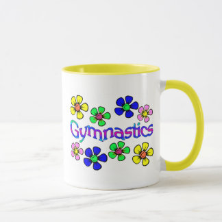 Flower Power Gymnastics mug