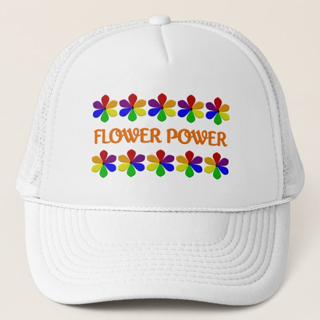 Flower Power hat (Front)
