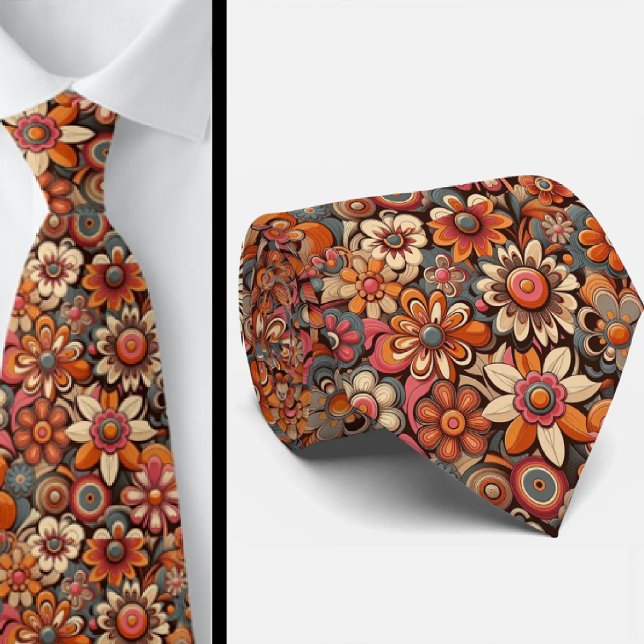 Flower Power Hippy Neck Tie (Creator Uploaded)