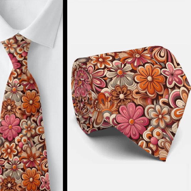 Flower Power Hippy Neck Tie (Creator Uploaded)