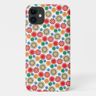 Flower Power in Rows 002 Case-Mate iPhone Case