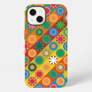 Flower Power in Rows iPhone 13 Case