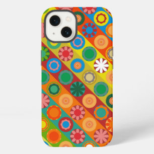 Flower Power in Rows iPhone 13 Case