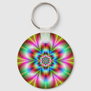 Flower Power Key Chain