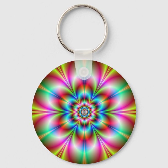 Flower Power  Key Chain (Front)