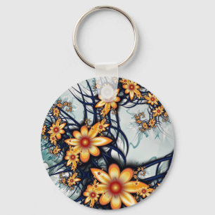 Flower Power Key Ring