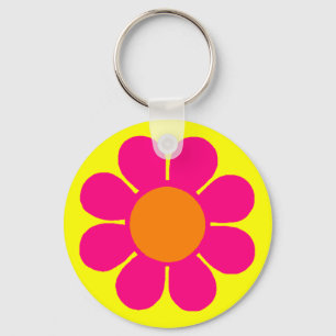 Flower Power Key Ring