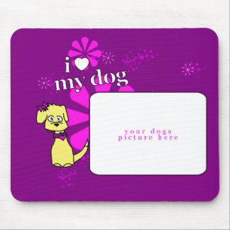 "Flower Power" Kiley + Custom Photo Mousepad