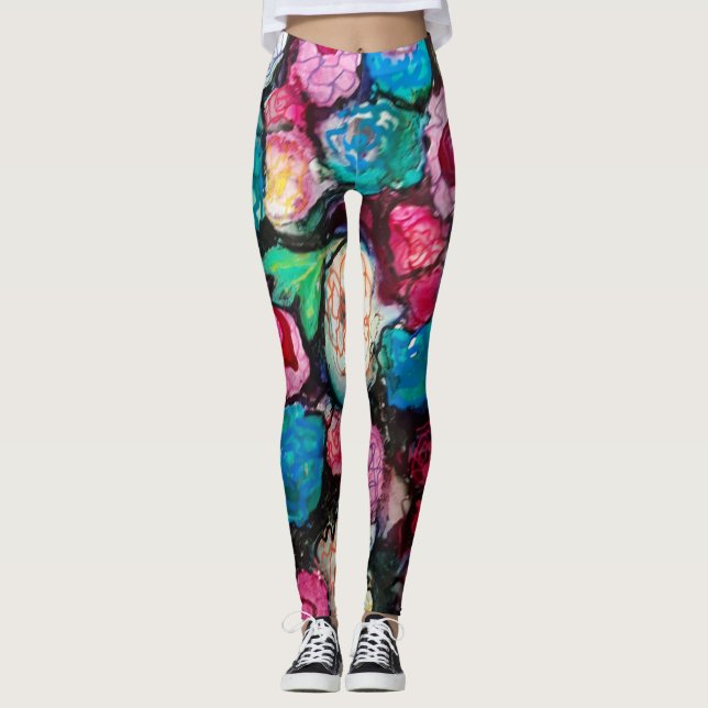 Flower Power Leggings (Front)