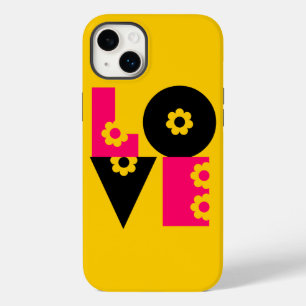 Flower Power Love Squared Case-Mate iPhone 14 Plus Case