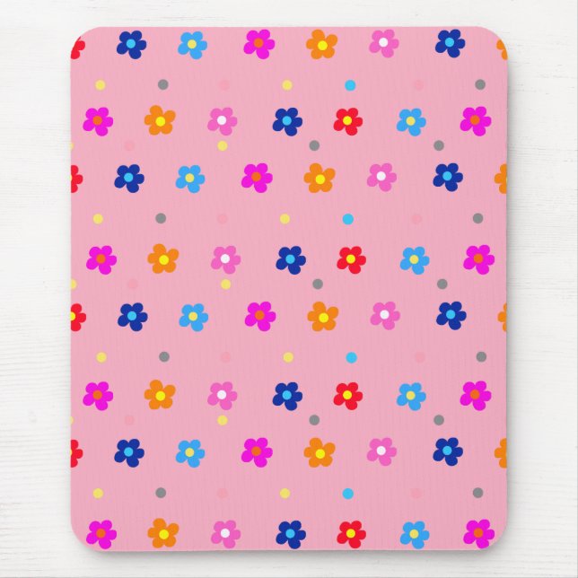 Flower Power   Mouse Pad (Front)