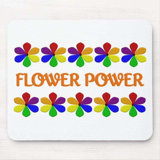 Flower Power mousepad (Front)