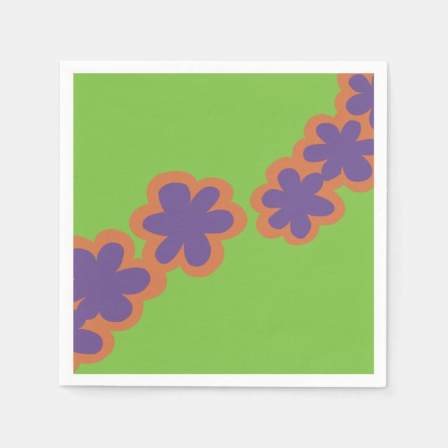 Flower Power napkins (Front)