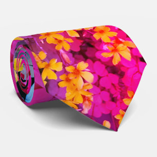 Flower Power Neck tie