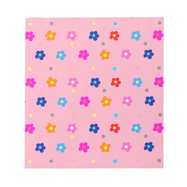 Flower Power Notepad (Front)
