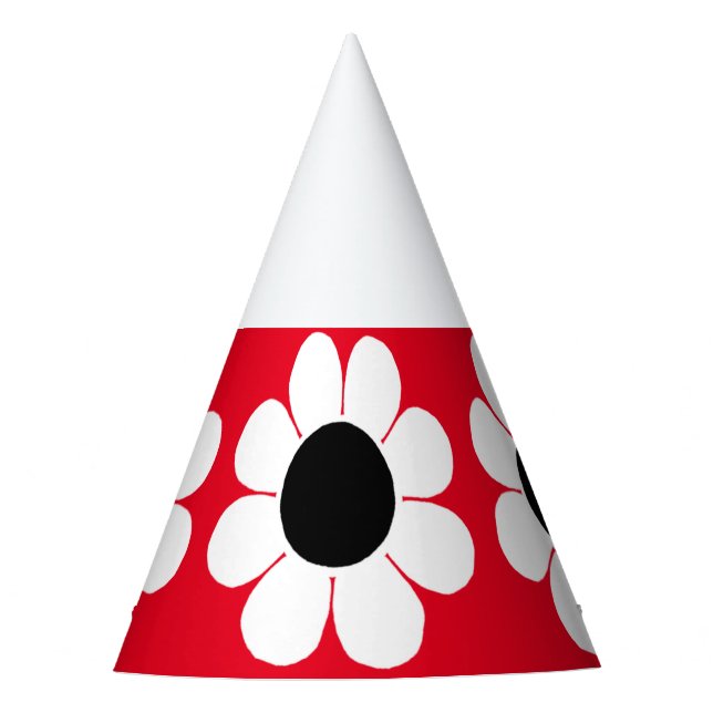 Flower Power Party Hat (Front)