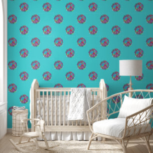 Flower Power Peace Combination 1 Wallpaper