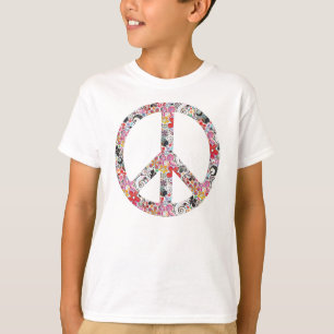 Flower Power Peace I T-Shirt