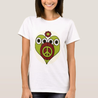 Flower Power Peace Owls Tank Top