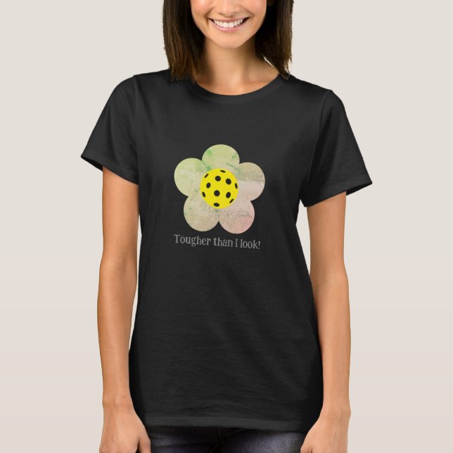 Flower Power Pickleball T-Shirt (Front)
