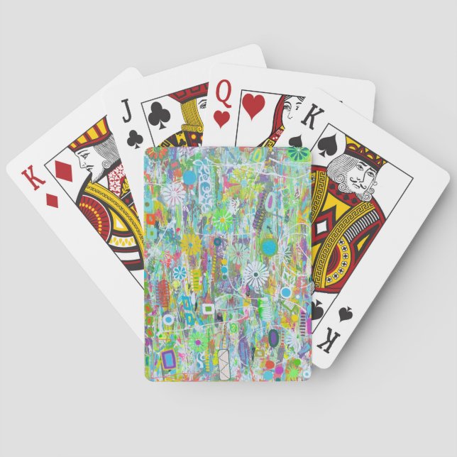 Flower Power Playing Cards (Back)