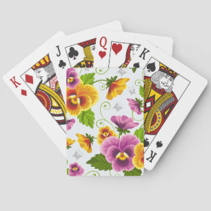 Flower Power Playing Cards