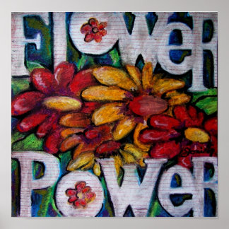 Flower Power Poster