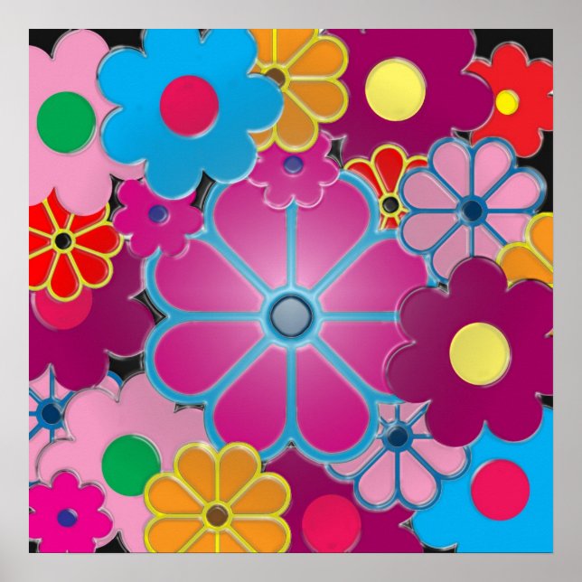 flower power poster (Front)
