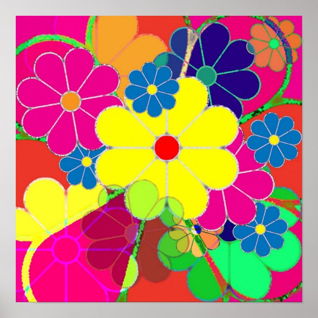 flower power poster (Front)
