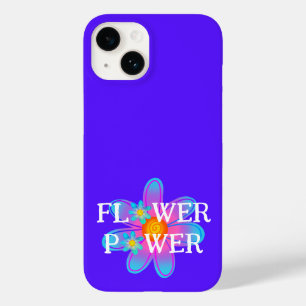 Flower Power Purple Case-Mate iPhone 14 Case
