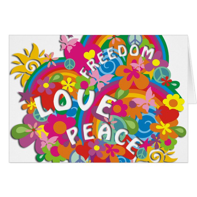 Flower Power Rainbow (Front Horizontal)