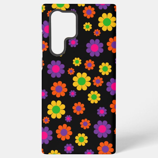 Flower Power Samsung Galaxy S22 Ultra Case (Back)