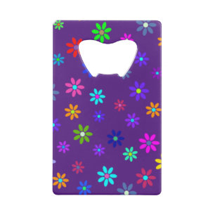 Flower Power Shower - coloured pattern 1