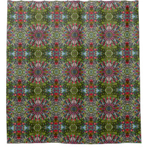 Flower Power Shower Curtain