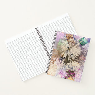 Flower Power Spiral Notebook