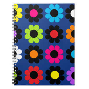 Flower Power Spiral Notebook
