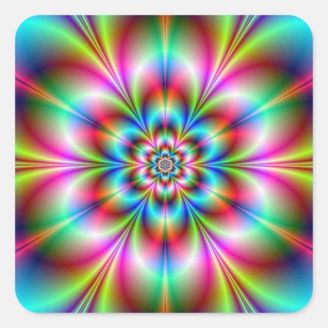 Flower Power Sticker (Front)