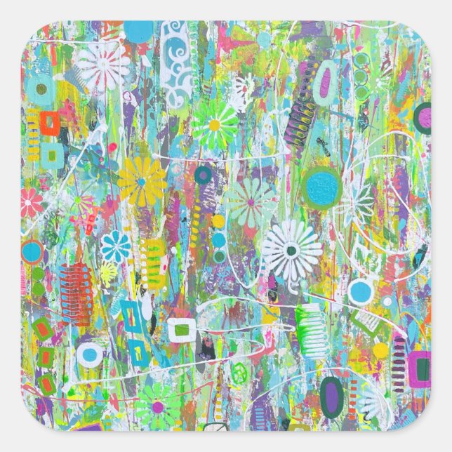 Flower Power Stickers (Front)