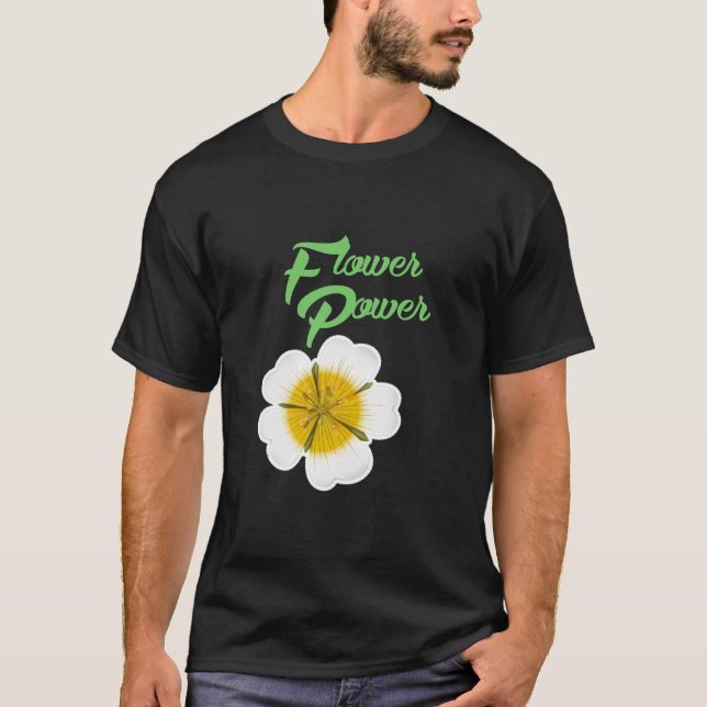 flower power T-Shirt (Front)